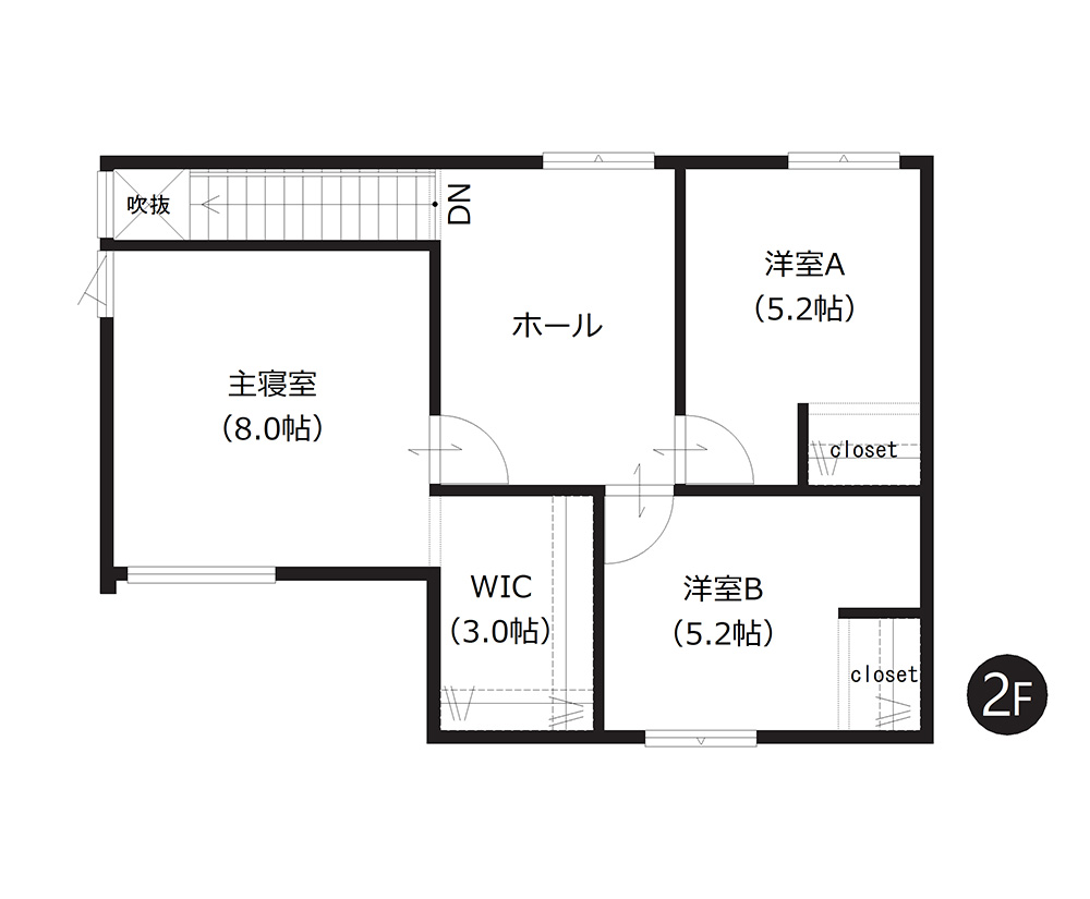 2階見取り図