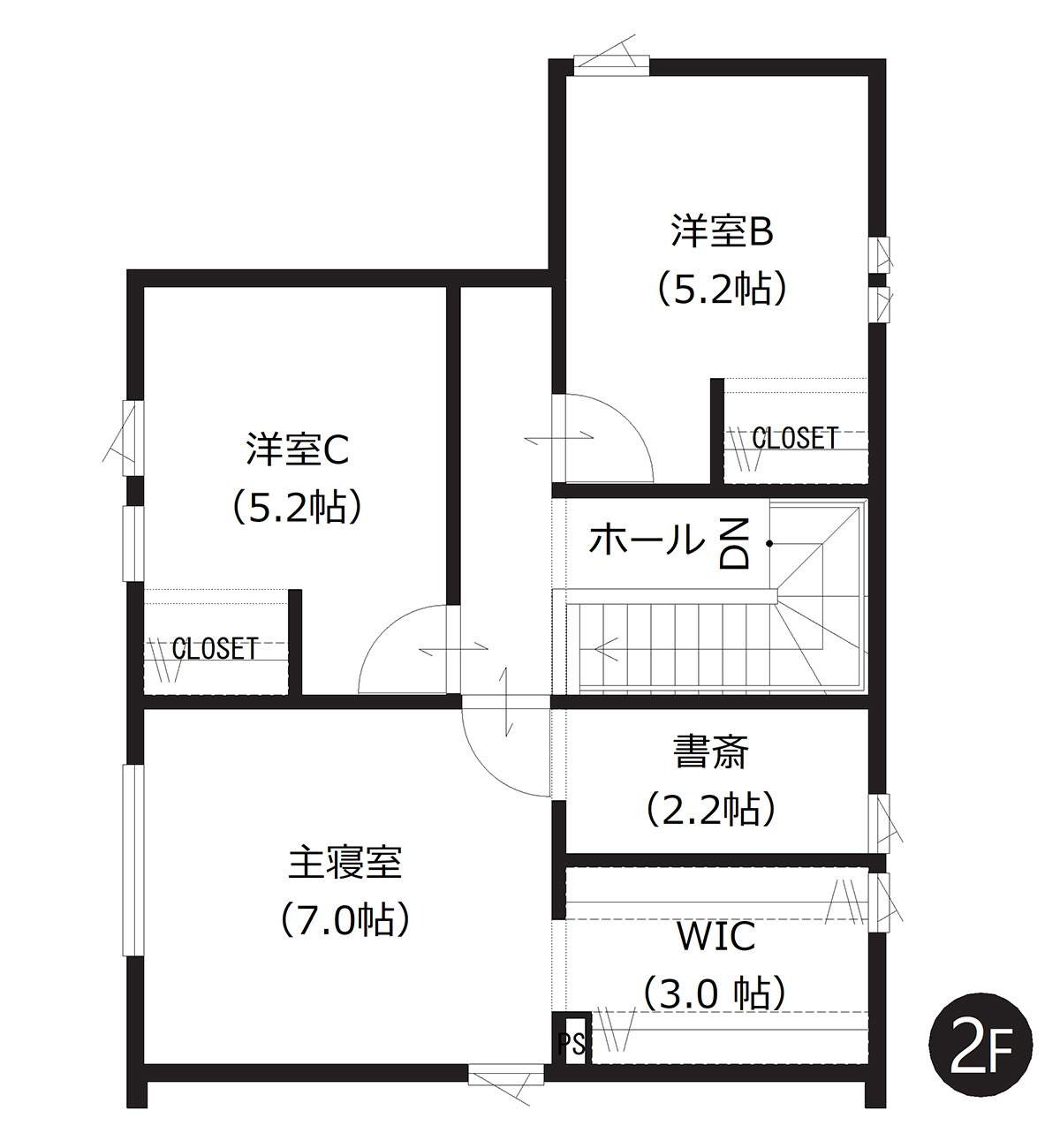 2階見取り図